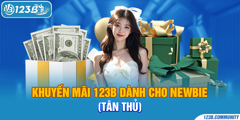 khuyen mai 123b danh cho newbie tan thu hap dan